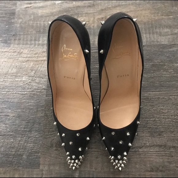 AUTHENTIC Christian Louboutin with spikes 40.5 - Picture 1 of 6